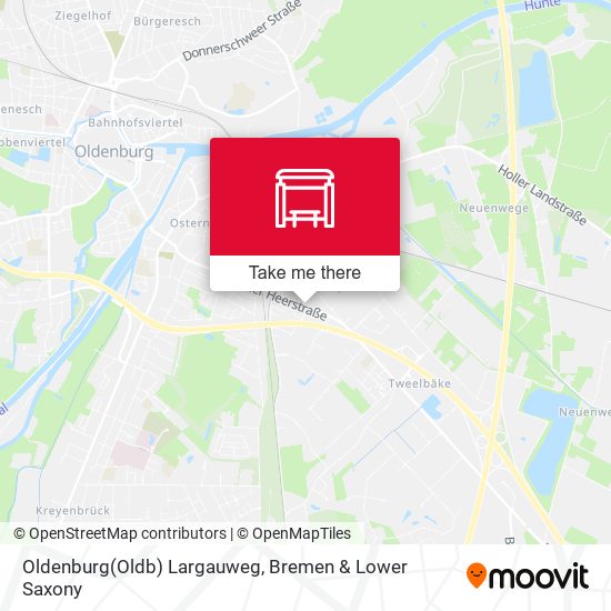 Oldenburg(Oldb) Largauweg map