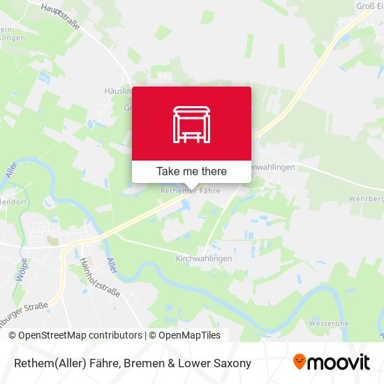 Rethem(Aller) Fähre map