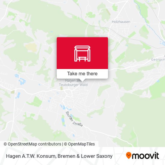Hagen A.T.W. Konsum map