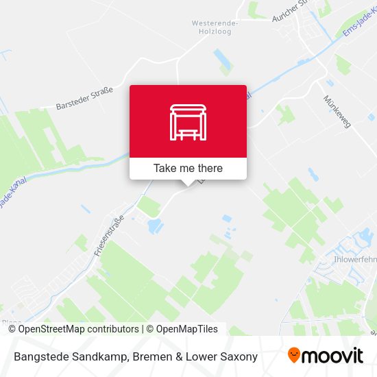 Bangstede Sandkamp map