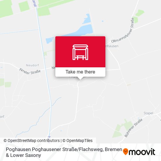 Poghausen Poghausener Straße / Flachsweg map