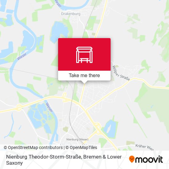 Nienburg Theodor-Storm-Straße map