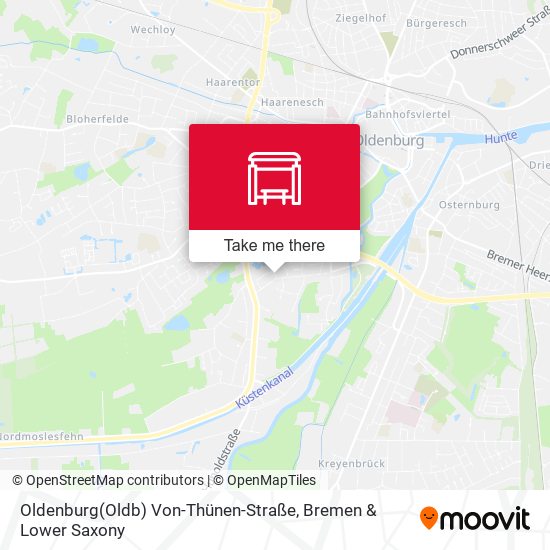 Oldenburg(Oldb) Von-Thünen-Straße map
