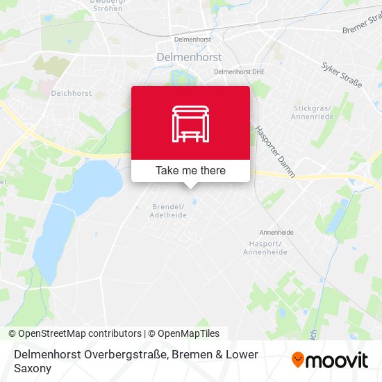 Delmenhorst Overbergstraße map