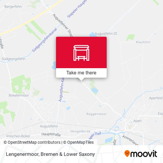 Lengenermoor map