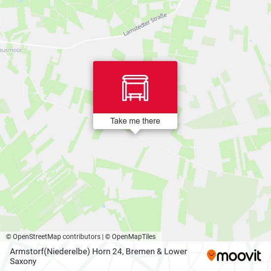 Armstorf(Niederelbe) Horn 24 map