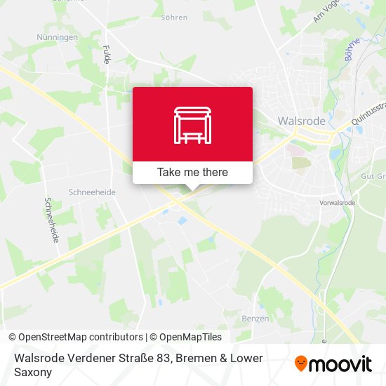 Walsrode Verdener Straße 83 map