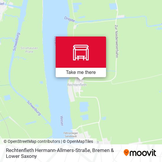 Rechtenfleth Hermann-Allmers-Straße map