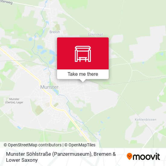 Munster Söhlstraße (Panzermuseum) map