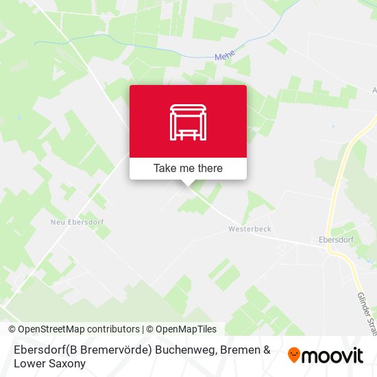 Ebersdorf(B Bremervörde) Buchenweg map