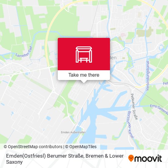 Emden(Ostfriesl) Berumer Straße map