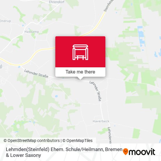 Lehmden(Steinfeld) Ehem. Schule / Heilmann map