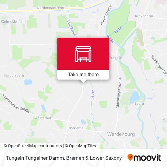Tungeln Tungelner Damm map