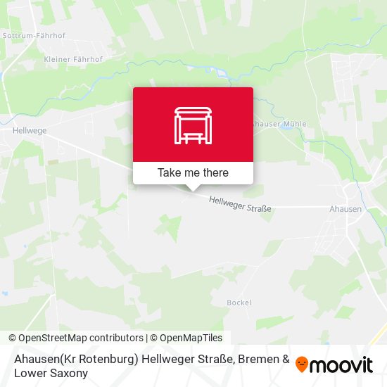Ahausen(Kr Rotenburg) Hellweger Straße map