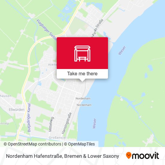 Nordenham Hafenstraße map