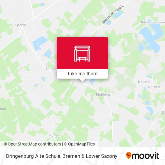 Dringenburg Alte Schule map