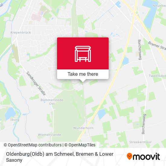 Oldenburg(Oldb) am Schmeel map