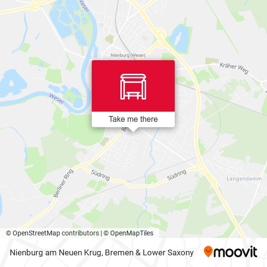 Nienburg am Neuen Krug map