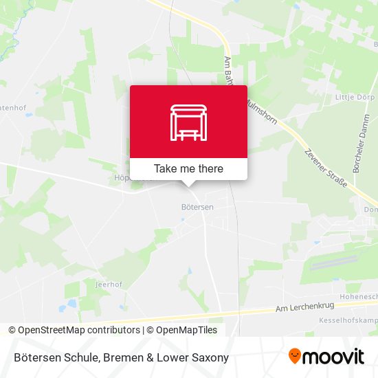 Bötersen Schule map