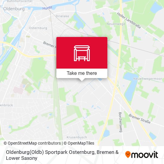 Oldenburg(Oldb) Sportpark Osternburg map