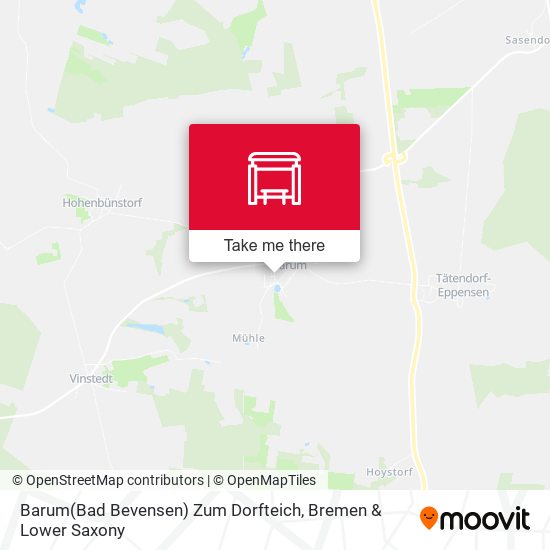 Barum(Bad Bevensen) Zum Dorfteich map