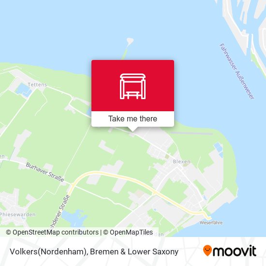 Volkers(Nordenham) map