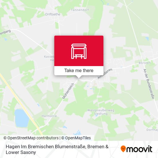 Hagen Im Bremischen Blumenstraße map