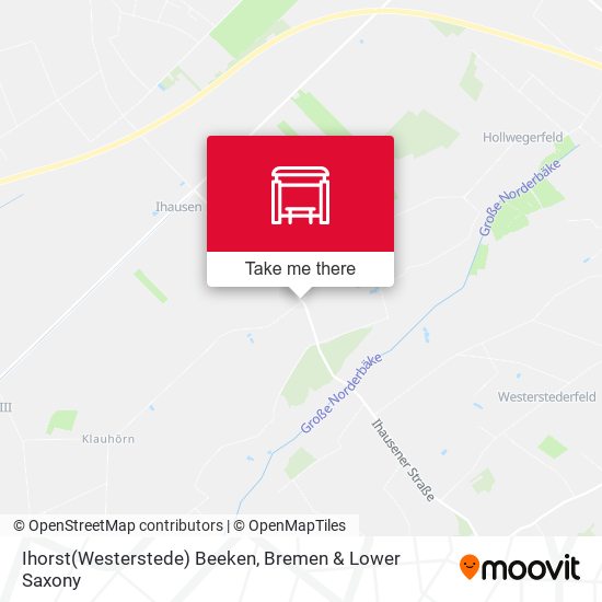 Ihorst(Westerstede) Beeken map