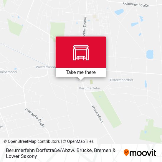 Berumerfehn Dorfstraße / Abzw. Brücke map