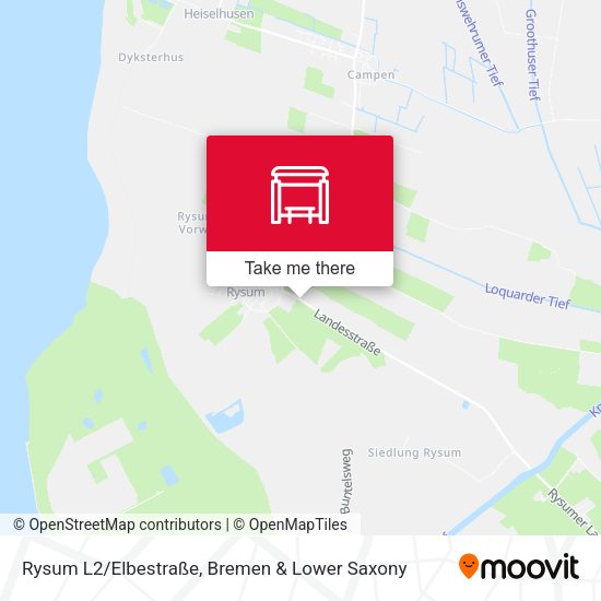 Rysum L2/Elbestraße map