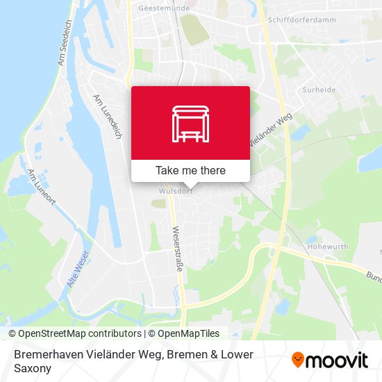Bremerhaven Vieländer Weg map