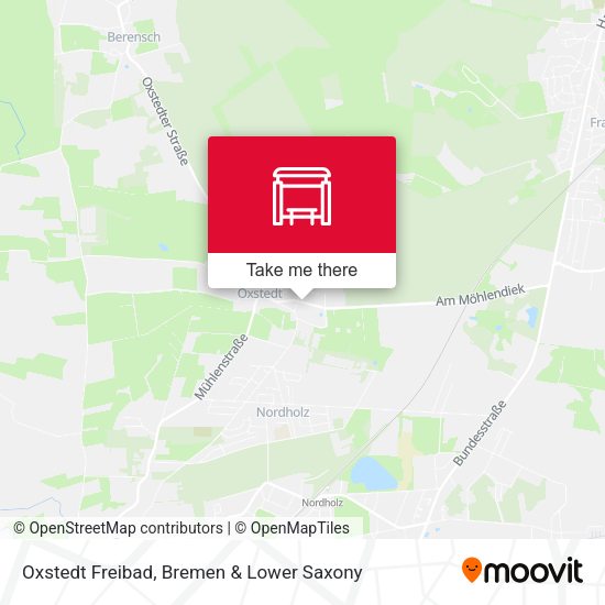 Oxstedt Freibad map