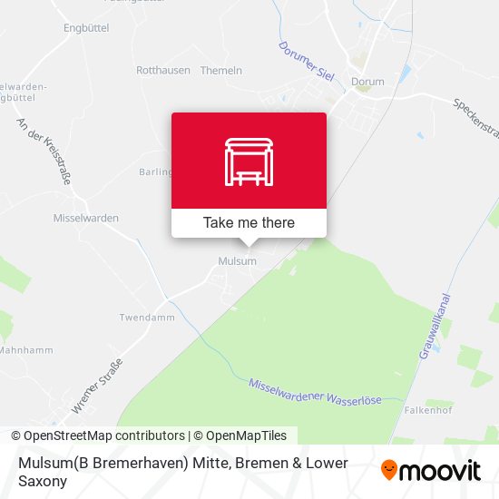 Mulsum(B Bremerhaven) Mitte map