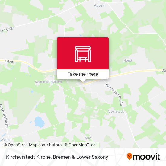 Kirchwistedt Kirche map
