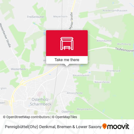 Pennigbüttel(Ohz) Denkmal map