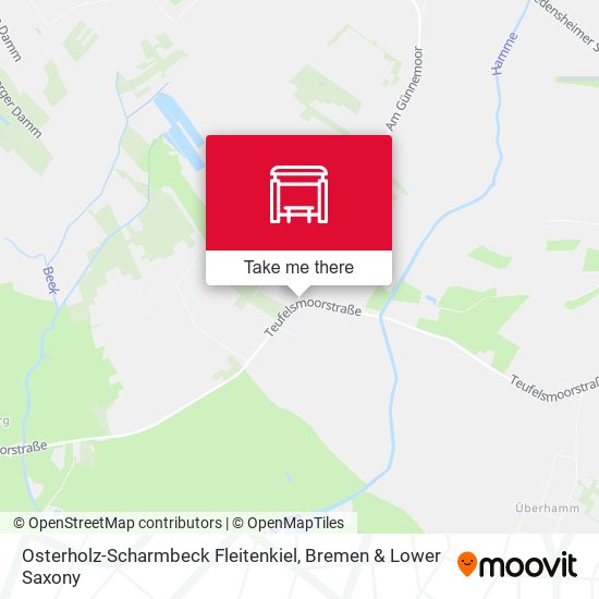 Osterholz-Scharmbeck Fleitenkiel map