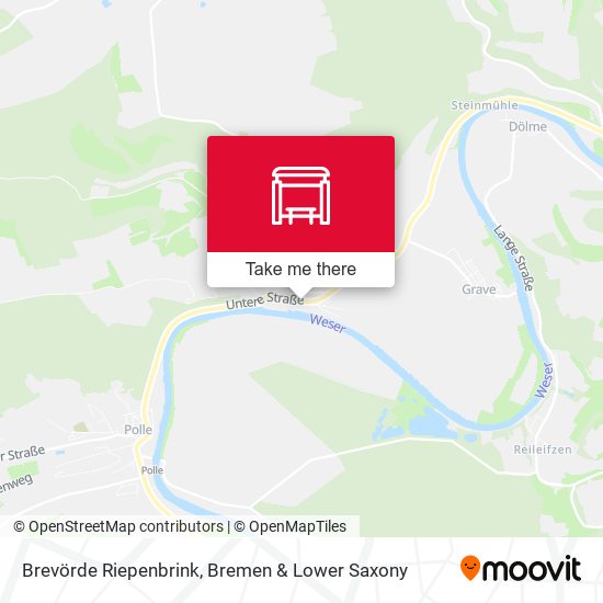 Brevörde Riepenbrink map