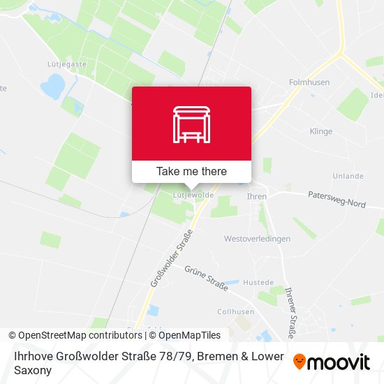 Ihrhove Großwolder Straße 78 / 79 map