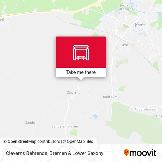 Cleverns Behrends map