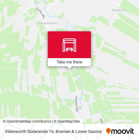Ihlienworth Süderende 16 map