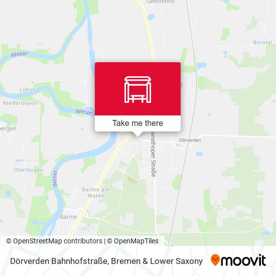 Dörverden Bahnhofstraße map