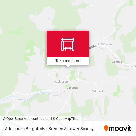 Adelebsen Bergstraße map