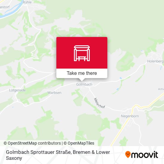 Golmbach Sprottauer Straße map