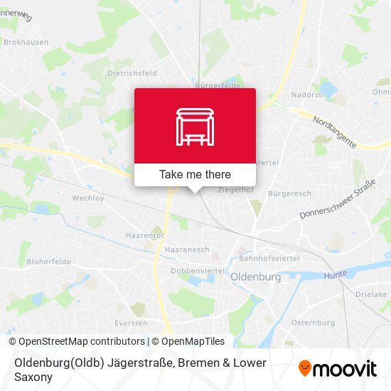 Oldenburg(Oldb) Jägerstraße map