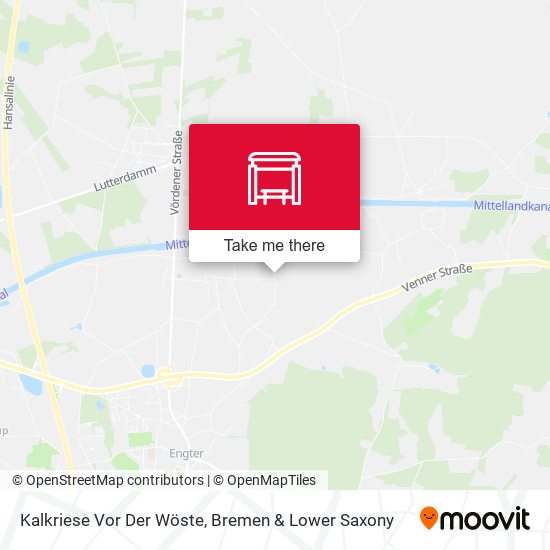 Kalkriese Vor Der Wöste map