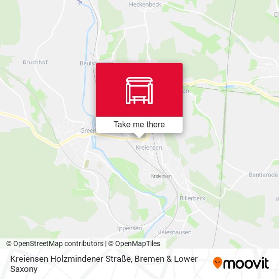 Kreiensen Holzmindener Straße map