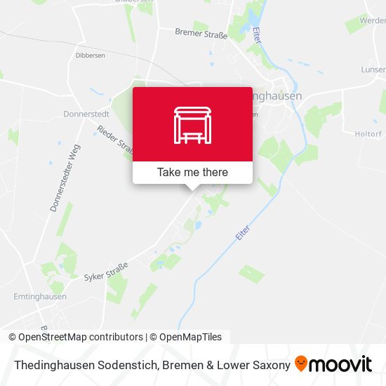 Thedinghausen Sodenstich map