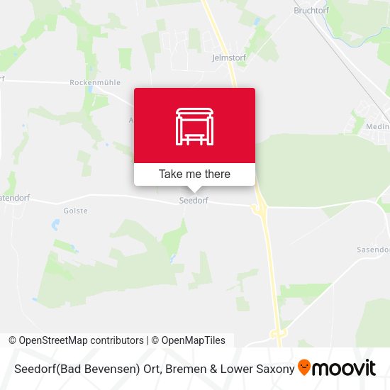 Seedorf(Bad Bevensen) Ort map