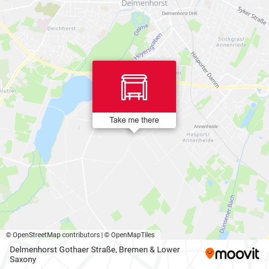 Delmenhorst Gothaer Straße map