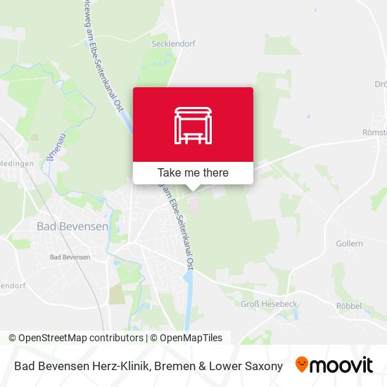 Bad Bevensen Herz-Klinik map
